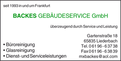 Backes Gebäudeservice GmbH