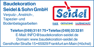 Baudekoration Seidel & Sohn GmbH