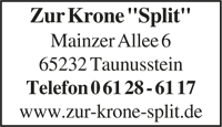 Zur Krone "Split"