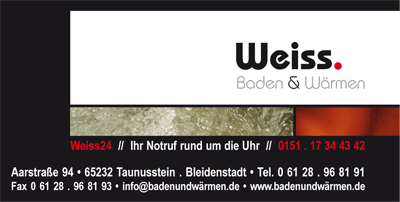 Weiss. Baden & Wärmen